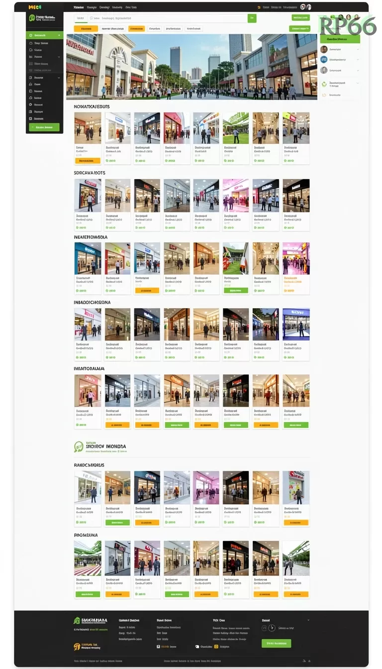 Cuplikan layar LATOTO — menu navigasi