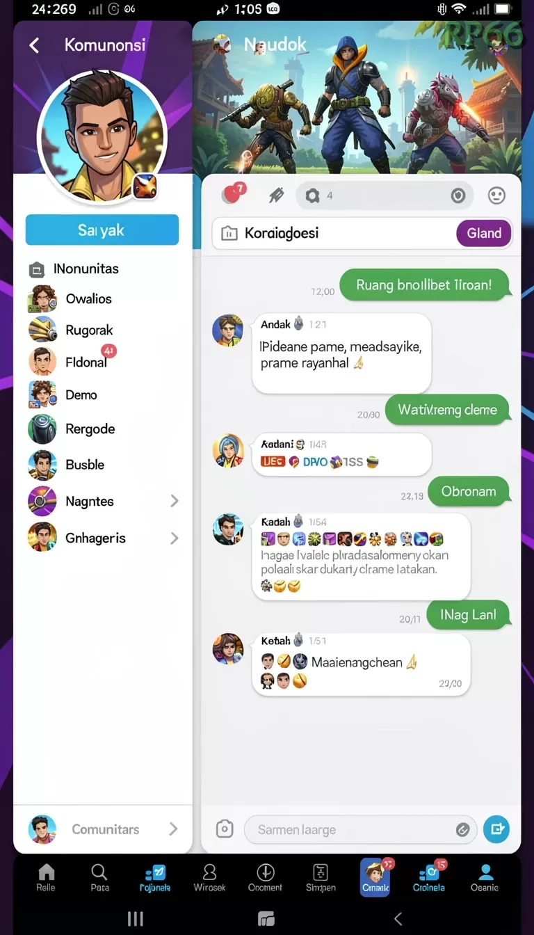 Cuplikan layar AYUWIN — aktivitas